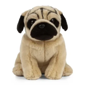 Living Nature Pug Plush Soft Toy 25cm