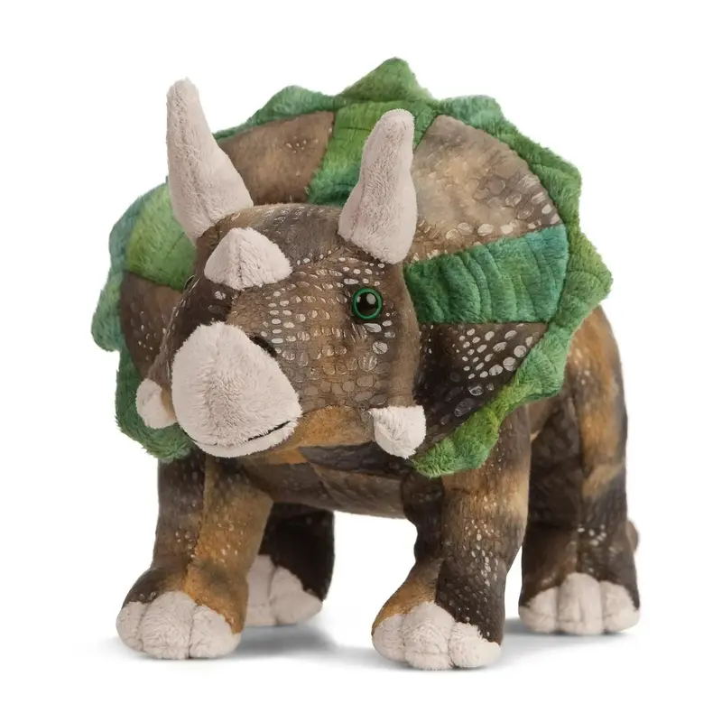 Living Nature Triceratops Dinosaur Soft Toy