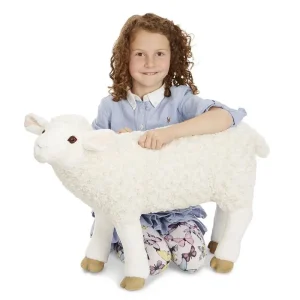 Melissa & Doug 18265 Lifelike Plush Sheep