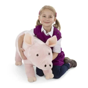 Melissa & Doug 18833 Pig Lifelike Stuffed Animal