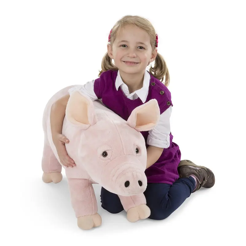 Melissa & Doug 18833 Pig Lifelike Stuffed Animal