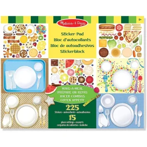 Melissa & Doug Make-a-meal Sticker Pad