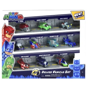 PJ Masks Night Time Micros Deluxe Vehicle Set