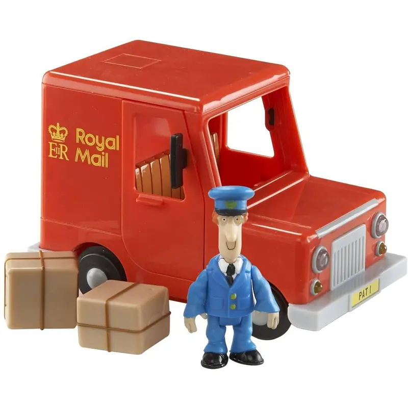 Postman Pat Classic Vehicle and Accessory Set - Pat's Royal Mail Van