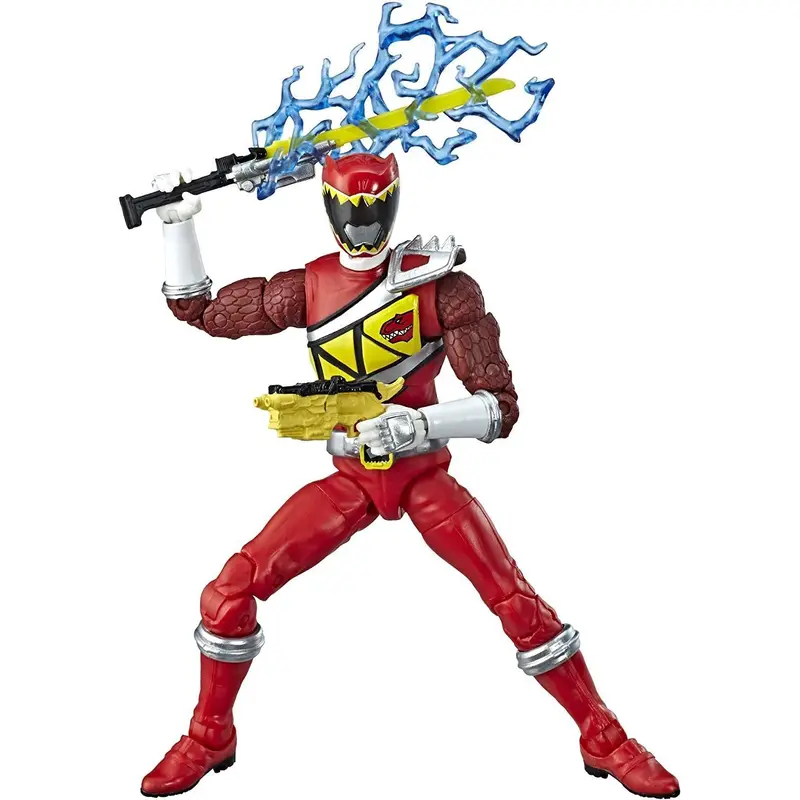 Power Rangers Lightning Collection 6-inch Dino Charge Red Ranger Collectible Action Figure