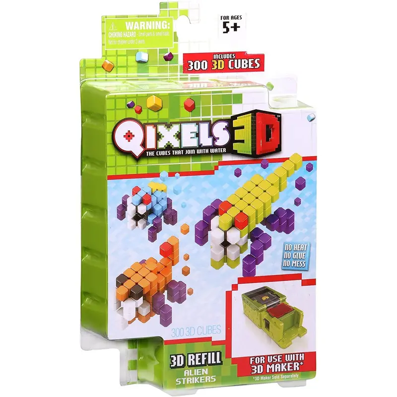 Qixels 3D Cubes Refill Pack - Alien Strikers