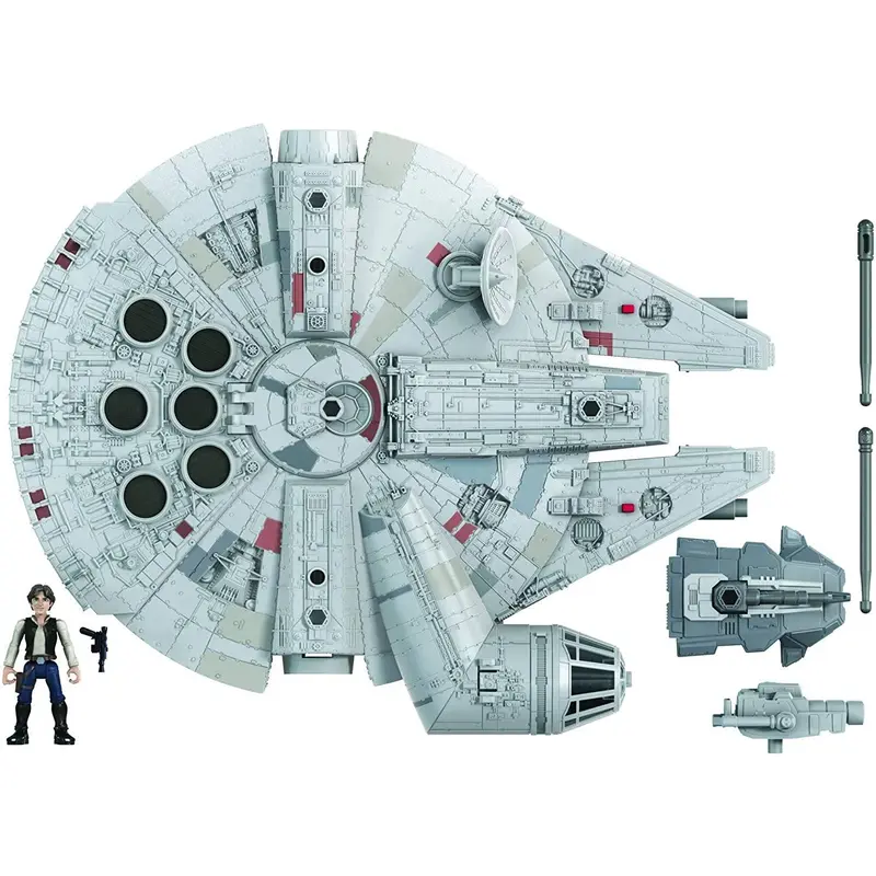 Star Wars Mission Fleet Han Solo Millennium Falcon & Vehicle