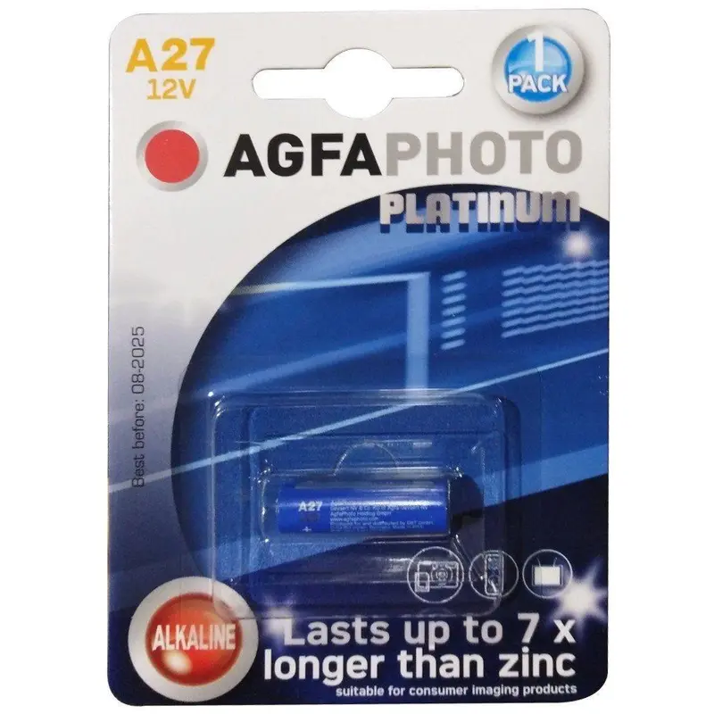 Agfaphoto Platinum Alkaline Battery A27 LR27A