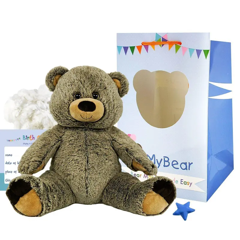 Be My Bear Griz Grizzly Bear 40cm Soft Toy