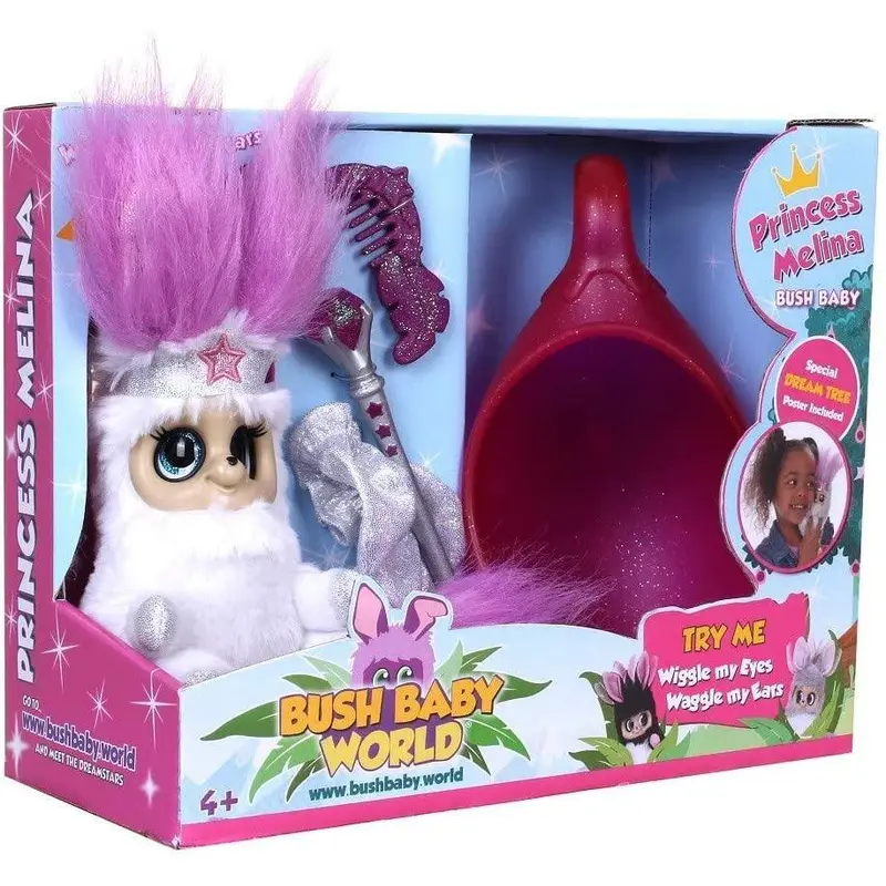 Bush Baby World Shimmies Princess Melina Soft Toy