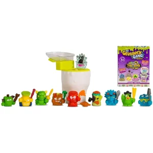 Grossery Gang Time Wars 4 Pack & Launcher Series 5 Playset - Assortment