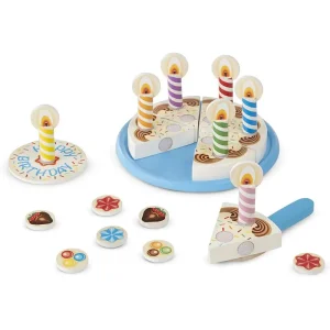 Melissa & Doug 10511 Wooden Birthday Cake