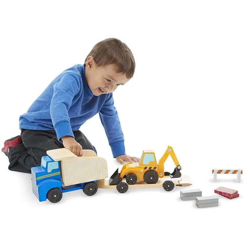 Melissa & Doug 12757 Classic Dump Truck & Loader