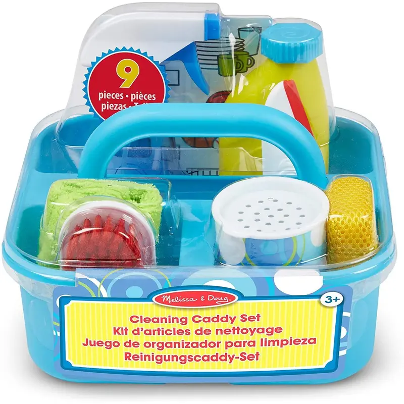 Melissa & Doug 18602 Pretend Cleaning Caddy Set