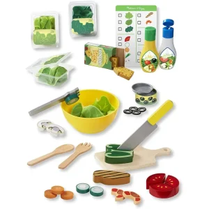 Melissa & Doug Slice & Toss Salad Pretend Playset