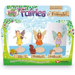My Fairy Garden FG203 Fairies and Friends 3-pack Figurines