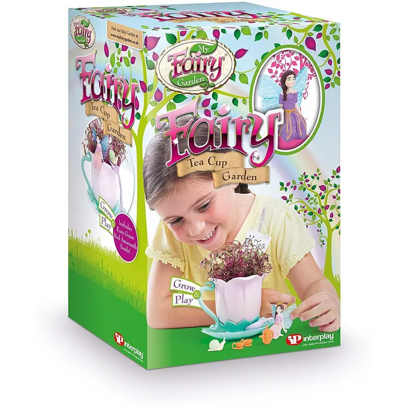 My Fairy Garden FG209 Fairies Tea Cup Garden Playset