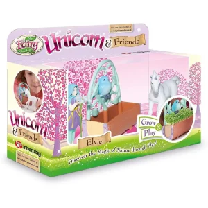 My Fairy Garden FG303 Unicorn & Friends Elvie Playset