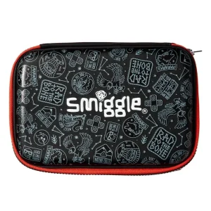 Smiggle 442885 Express Double Up Hardtop Pencil Case - Black