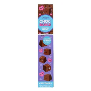 Smiggle Scented Pencil, 4-pack Chocolate
