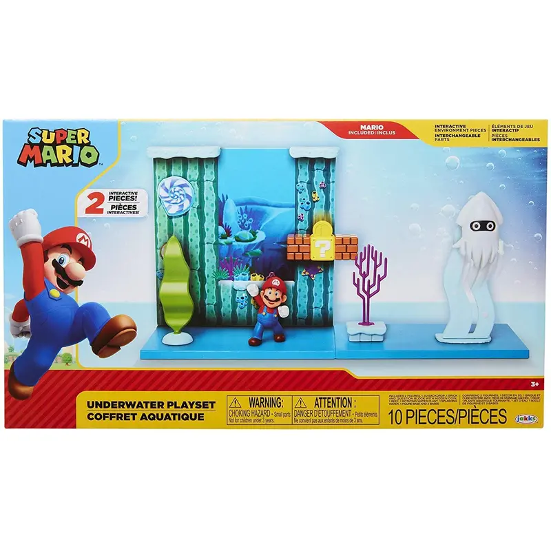 Super Mario JPA40018 Underwater Playset