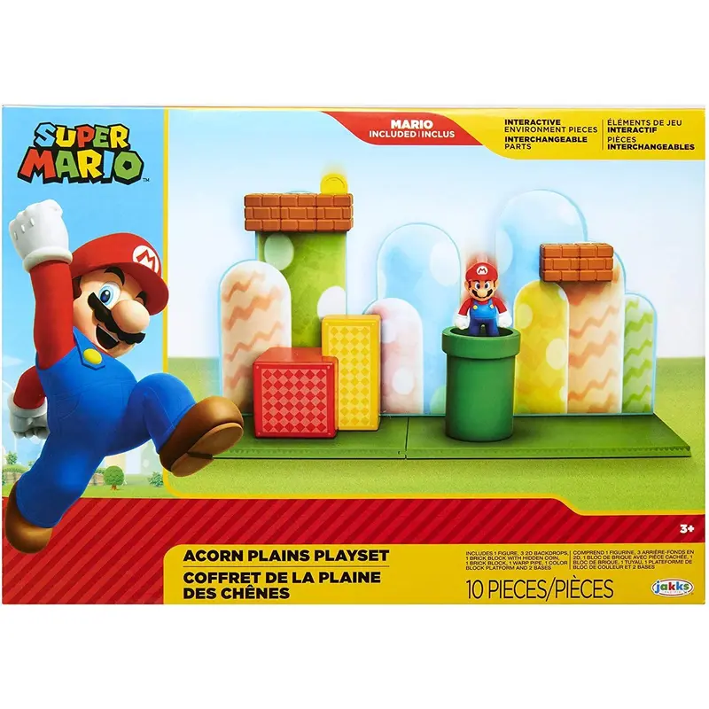 Super Mario JPA85991 Acorn Plains Playset