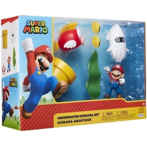 Super Mario Underwater Figures Playset