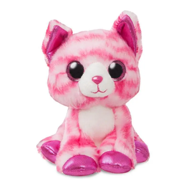 AURORA Crystal Pink Cat Plush 17cm