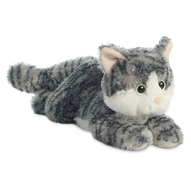 AURORA Flopsies Lily Cat 12-inch Soft Toy