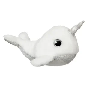 AURORA Pearl Narwhal White Plush 17cm