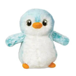 AURORA Pompom Penguin, 6-inch Soft Toy, Blue