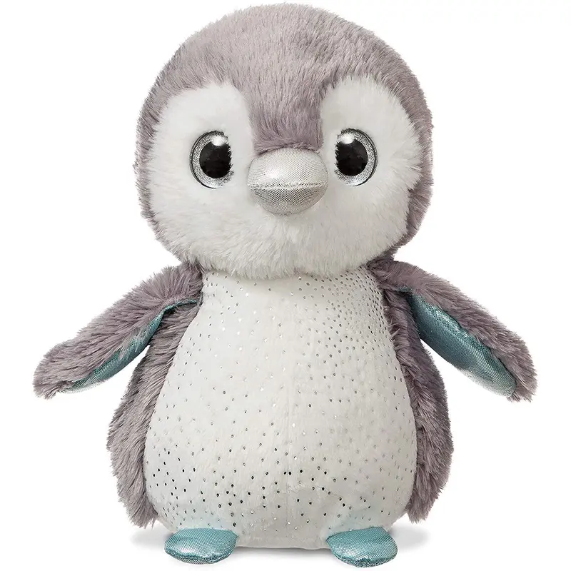AURORA Sparkle Tales Lumi Grey Penguin 30cm Soft Toy