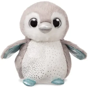 AURORA Sparkle Tales Misty Grey Penguin Plush 17cm
