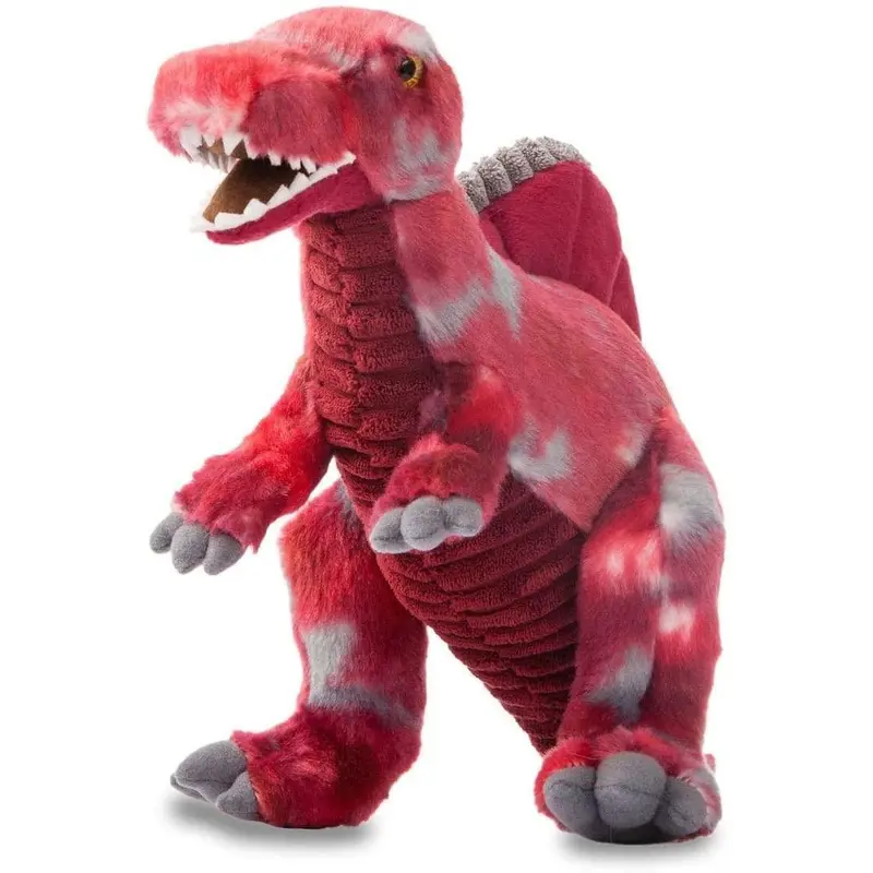 AURORA Spinosaurus Dinosaur 15-inch Soft Toy - Red