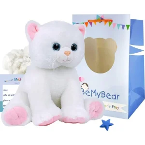 Be My Bear Marshmallow Cat 40cm Soft Toy