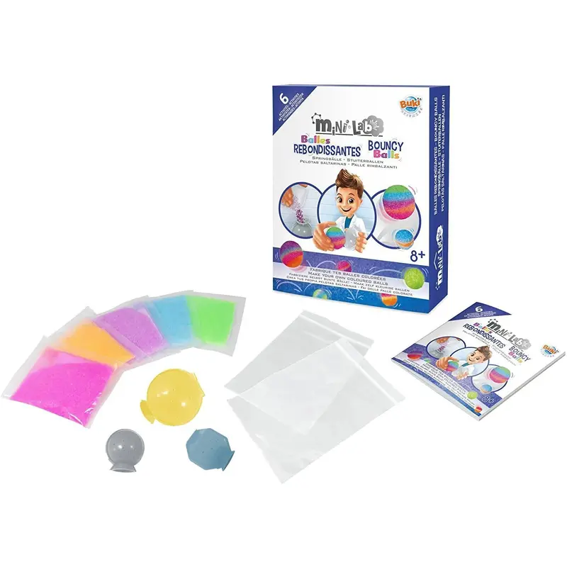 BUKI France - Mini Lab Bouncy Balls Playset