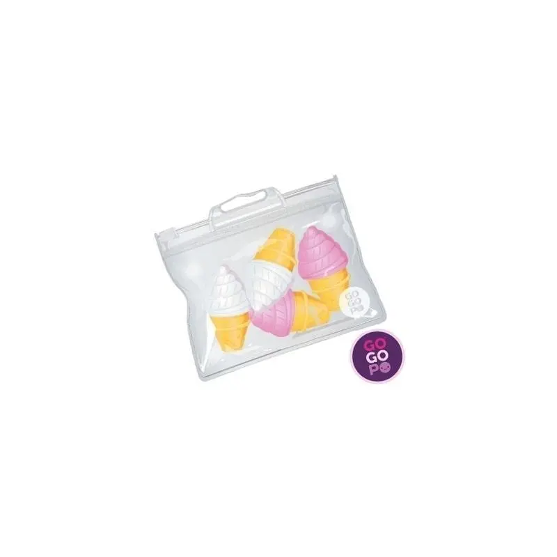 GOGOPO Mini Ice Cream Erasers