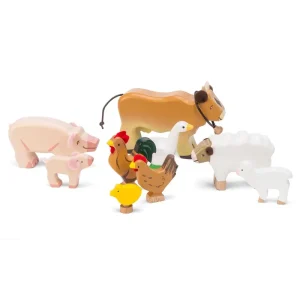 Le Toy Van TV890 Wooden Sunny Farm Animals