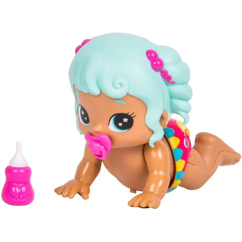 Little Live Bizzy Bubs 28471 Crawling Baby Poppy Doll