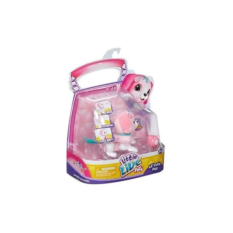 Little Live Pets Cutie Pups Interactive Toys - Assorted