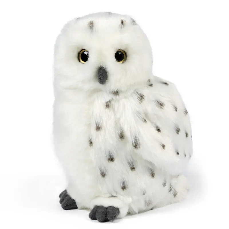 Living Nature Snowy Owl 18cm Soft Toy