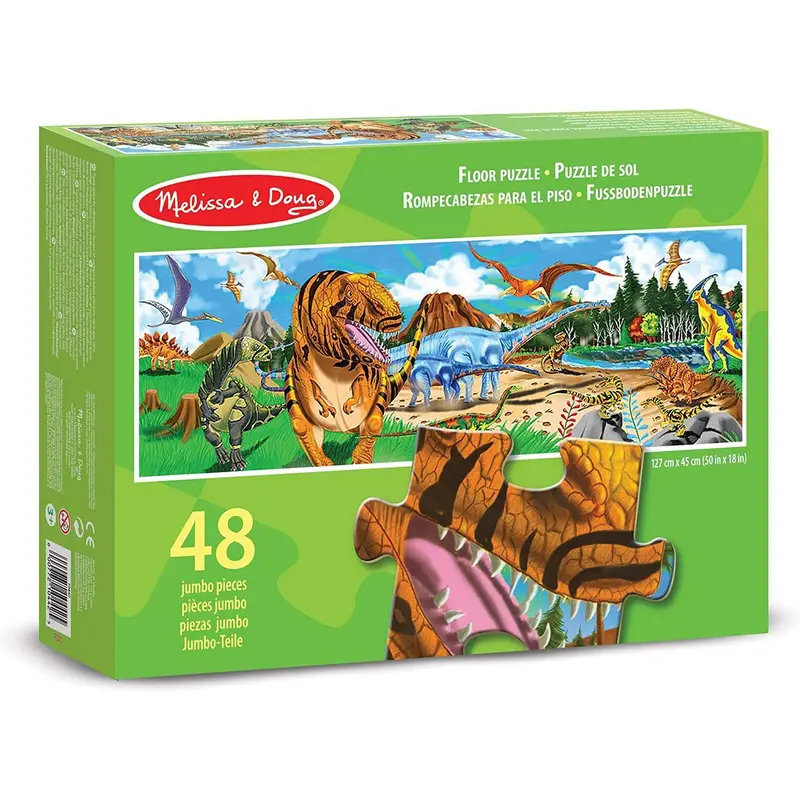 Melissa & Doug 10442 Land of Dinosaurs Floor Puzzle