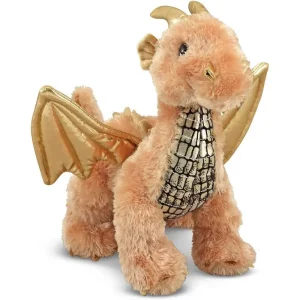 Melissa & Doug 17571 Stuffed Toy Dragon - Brown