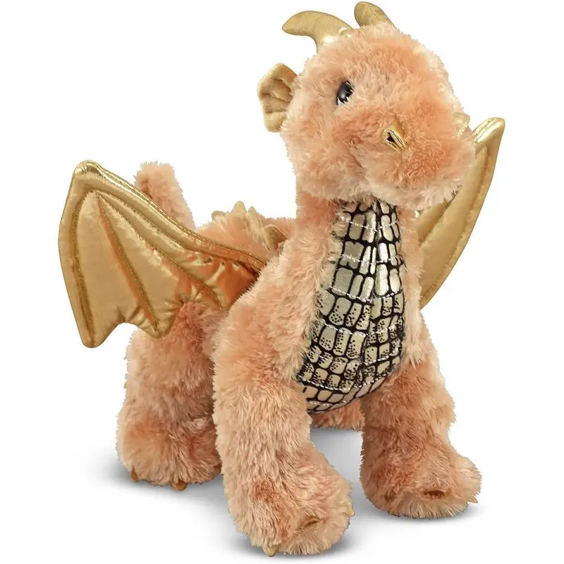 Melissa & Doug 17571 Stuffed Toy Dragon - Brown