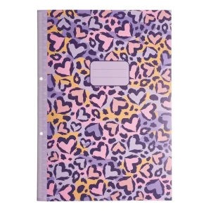 Smiggle Flow A4 Exercise Book - Lilac/pink
