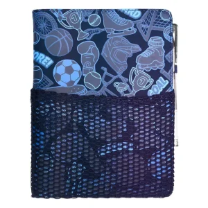 Smiggle Mesh A5 Notebook - Blue