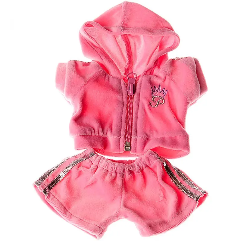 Be My Bear 1215 Pink Jogging Outfit For Doll 20cm