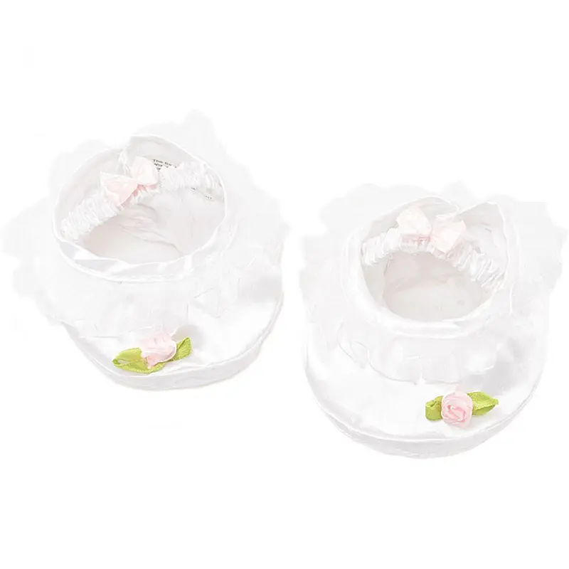 Be My Bear 16800 White Slippers For Doll 40cm