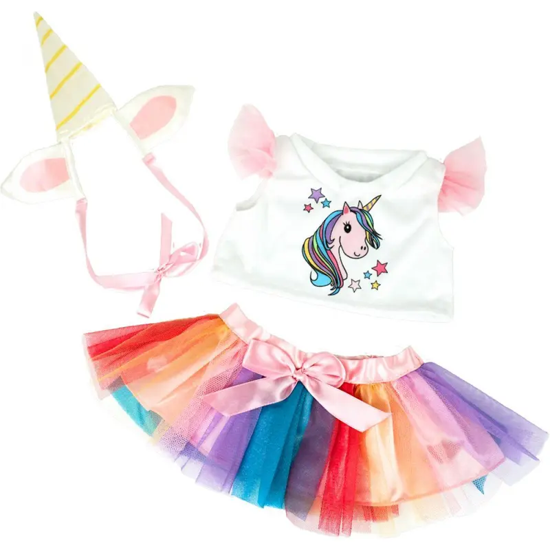 Be My Bear Unicorn Outfit For Doll 20cm