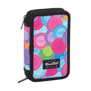 Blackfit8 Cookies Double Pencil Case 28pcs